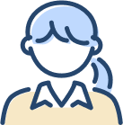次長のイラスト